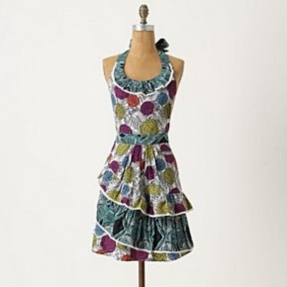 Anthropologie floral apron - Picture 5 of 5